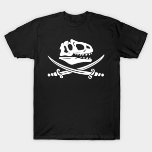 Allosaurus Jolly Roger T-Shirt